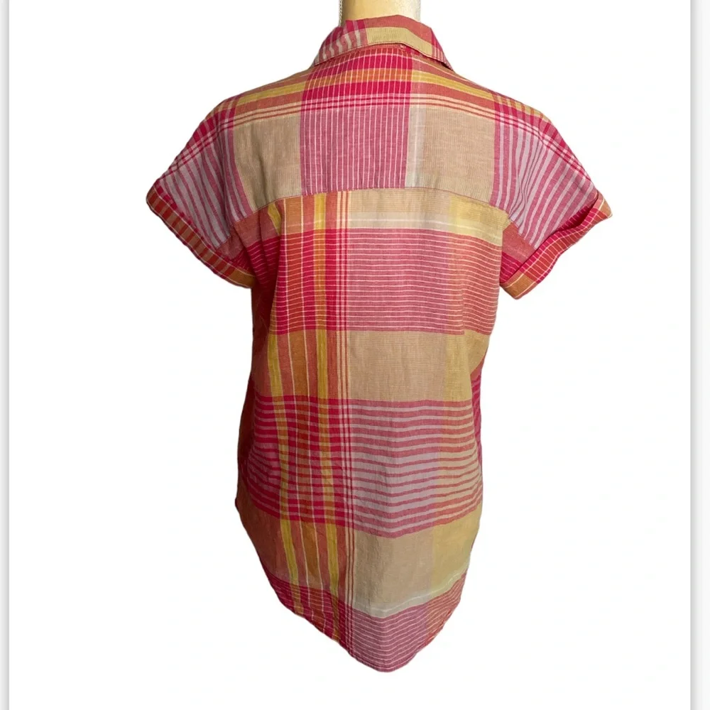 beachlunchlounge spencer shirt made with linen size XS - Picture 3 of 13